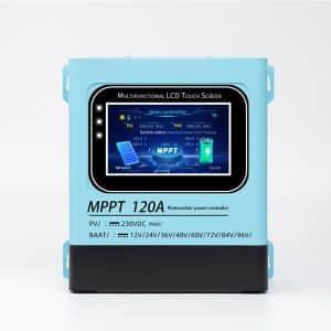 WANNIXING MPPT Solar Charge Controller 12V–96V / 120A Optional WiFi